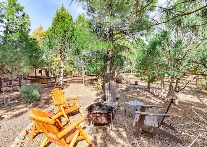 3 Mi To Fool Hollow Lake: Cozy W/ Fire Pit * Show Low